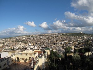 Panoramica della medina (città vecchia) di Fes