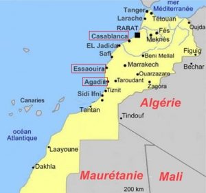 zone surf Marocco